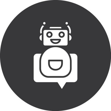 Modern simgenin vektör illüstrasyonu