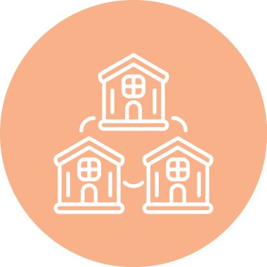 Yapı simgesinin vektör illüstrasyonu