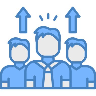 iş insanları vektör simgesi