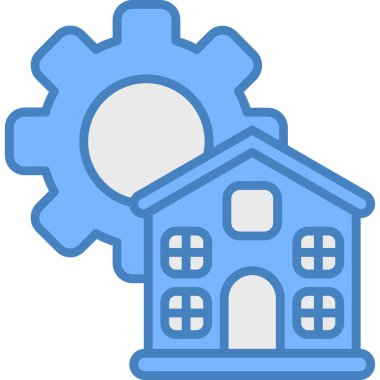 konut simgesi oluşturma - taslak biçimi