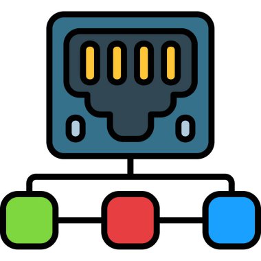 dosya dizini biçiminde araba motoru servis simgesi