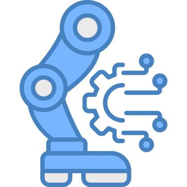 yapay zeka robot simgesi