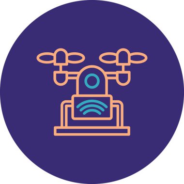 İHA. Web simgesi basit illüstrasyon