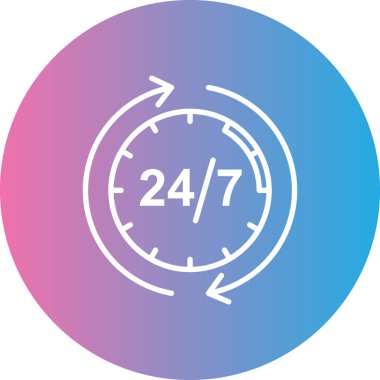 vektör saat resimleme