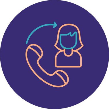 Çağrı merkezi. Basit resimleme