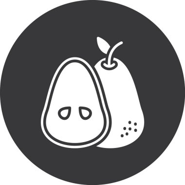 Gıda simgesinin vektör illüstrasyonu