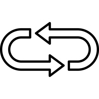 ok simgesi vektör illüstrasyonu