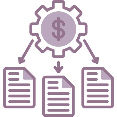iş finans vektörü illüstrasyonu