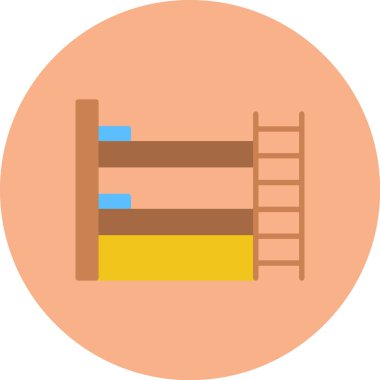 Bir merdivenin vektör çizimi