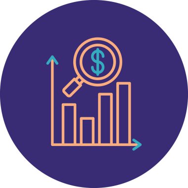 seo modern simgesinin vektör illüstrasyonu