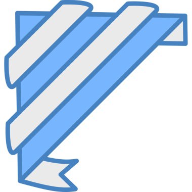 Bayrak. Web simgesi basit illüstrasyon