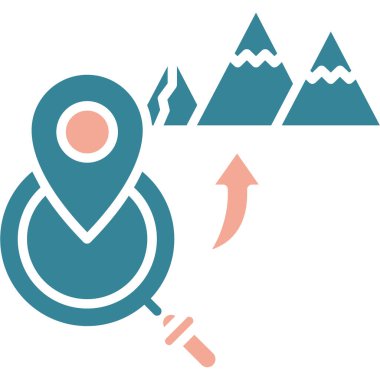 gps. Web simgesi vektör illüstrasyonu