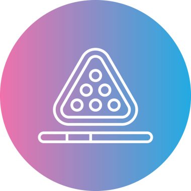 Pizza simgesinin vektör illüstrasyonu