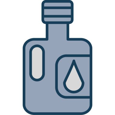 su şişesi vektör simgesi