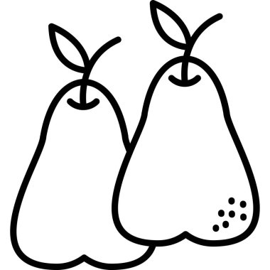 meyve armudu simgesi, özet biçimi