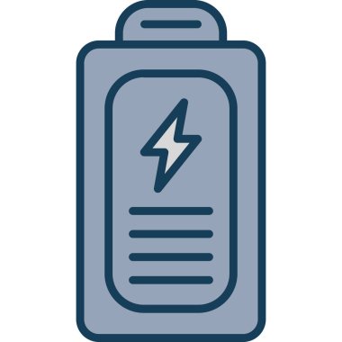 pil yükleme vektör çizimi