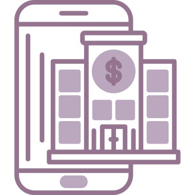 Cep telefonu vektör illüstrasyonlu akıllı telefon