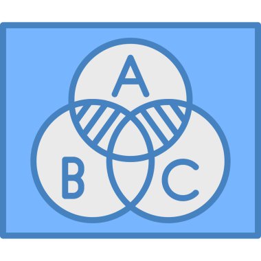 b b simgesinin vektör illüstrasyonu