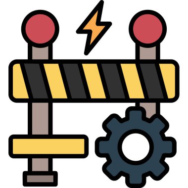 Sanayi fabrikası ikonu