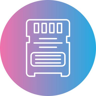 Modern b 'nin vektör illüstrasyonu eksik simgesi