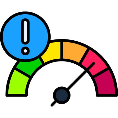 veri tablosu vektör çizimi, simge tasarımı
