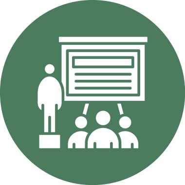 İş simgesinin vektör illüstrasyonu