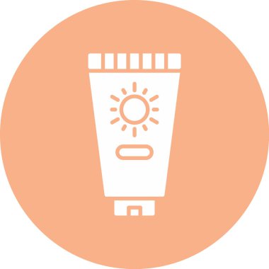 trend biçimi izole edilmiş arkaplanda krem simgesi