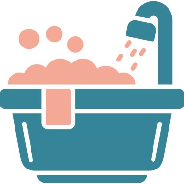 Banyo banyosu simgesi.