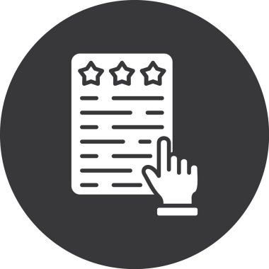 derecelendirme simgesi, satır biçimi