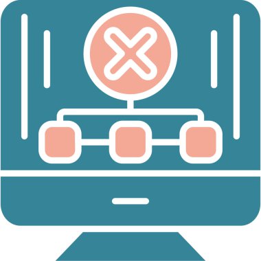 veri analiz veri simgesi doldurulmuş - özet biçimi