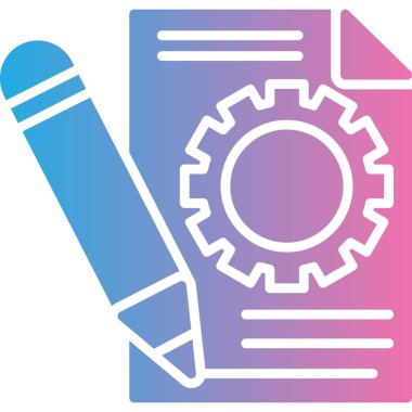 seo modern simgesinin vektör illüstrasyonu