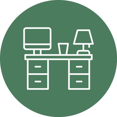 masa vektörü simgesi modern simge tasarımı