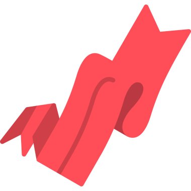 kırmızı ok, vektör illüstrasyonu