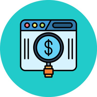 para simgesi vektör illüstrasyonu