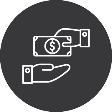 para simgesi vektör illüstrasyonu