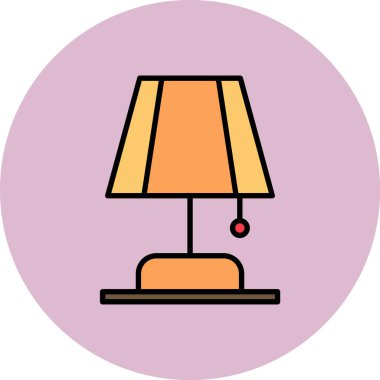 Lamba. Web simgesi basit illüstrasyon