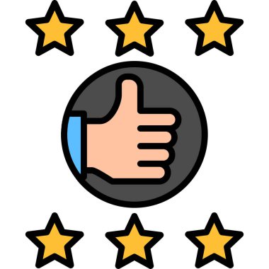 Geri bildirim derecelendirme simgesi