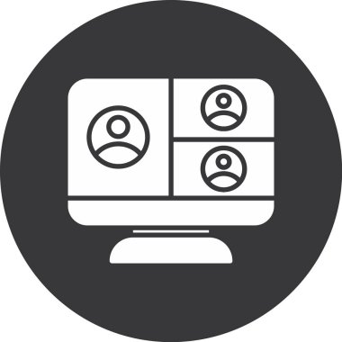 seo modern simgesinin vektör illüstrasyonu