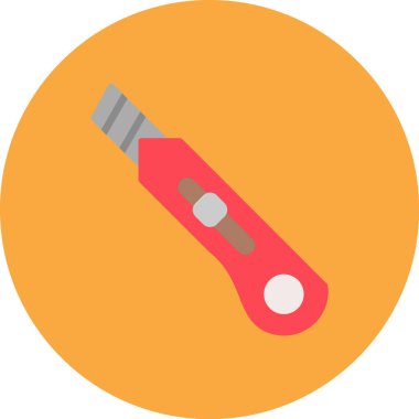 Tornavida. Web simgesi basit illüstrasyon