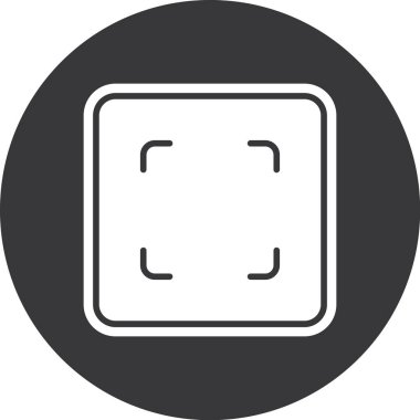 Seo simgesinin vektör illüstrasyonu