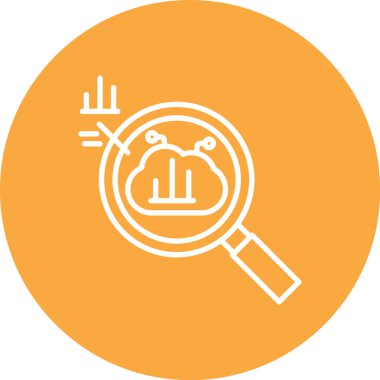 seo modern simgesinin vektör illüstrasyonu