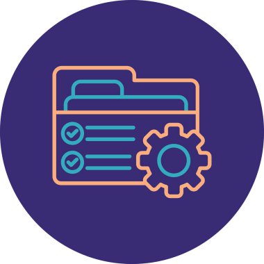 seo modern simgesinin vektör illüstrasyonu