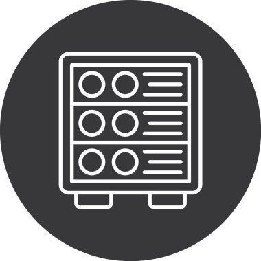 seo modern simgesinin vektör illüstrasyonu