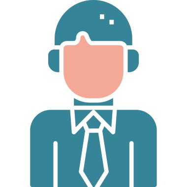 İş adamı gözlük takıyor.