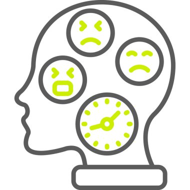 Beyin surat. Web simgesi