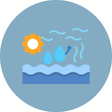 Modern simgenin vektör illüstrasyonu