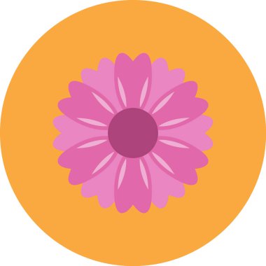 Sabi Simgesi, Basit Renk Vektörü İllüstrasyonu