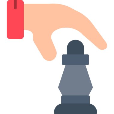 Tornavida simgesini tutan el.