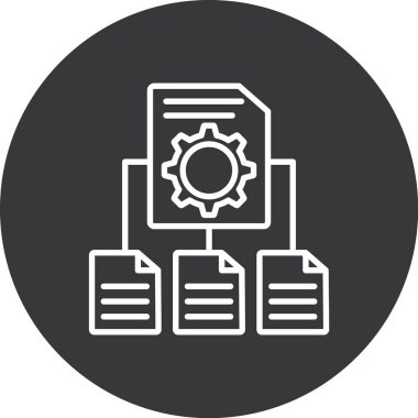 seo modern simgesinin vektör illüstrasyonu