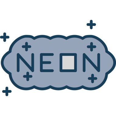 Beyaz arka planda izole edilmiş yıldırım simgesi olan çizgi bulutu. Sağanaklı bulutlar. Tek hava ikonu. Gök gürültüsü işareti. Fırtına. Renkli taslak konsepti. vektör